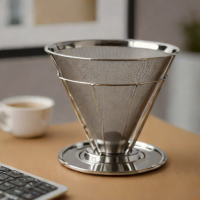 Stainless Steel Reusable Coffee Filters (Basket Style)