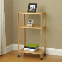 Safco E-Z Stand Wood Shelf