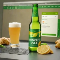 Sparkling Ginger Ale (High Quality)