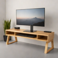 Solid Oak Monitor Stand