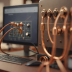 Solar Pathway Lights (Copper Accent)