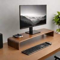 Solid Walnut Monitor Riser