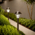 Solar Garden Path Lights (Bronze Finish)