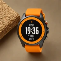 Series 9 45mm with Sport Band (Orange)