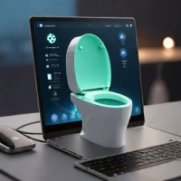 Sanidry Self-Cleaning Toilet