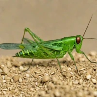 Sphingonotus azurescens