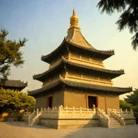 Small Wild Goose Pagoda (Xiao Yan Ta)