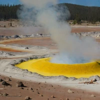 Sulfur Works fumaroles
