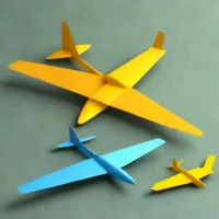 Sea Glider Paper Airplane