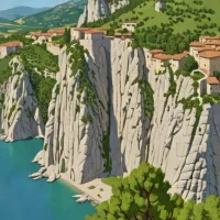 Sisteron Cliffs