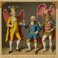 Sin, Death and the Devil – James Gillray (1792)