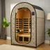 SereneLife SLISAU35BK Full Size Portable Steam Sauna