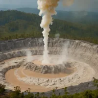 Sibayak fumaroles