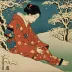 Snow in Spring (Itō Shinsui, 1922)