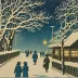 Shiro Kasamatsu – Snowy Night at Shiba Park (1953)