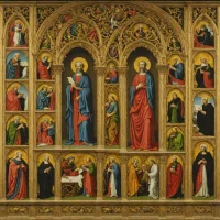 San Bernardino da Siena Altarpiece (Sano di Pietro)