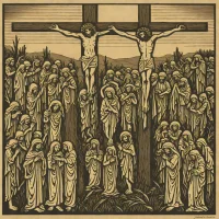 Sybil Andrews – Golgotha