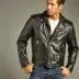 Schott NYC 641 Classic Racer Leather Motorcycle Jacket
