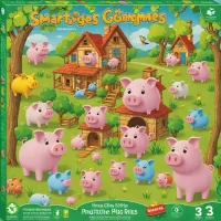 SmartGames Three Little Piggies