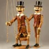 Schori - wooden hand-carved marionette
