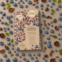 Standout Chocolate Nordic Nature European Blueberry 63%