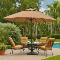 Sunbrella 9 Foot Octagon Patio Umbrella