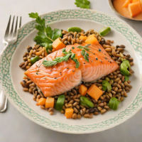 Simply Nourish Grain-Free Salmon & Lentil Recipe