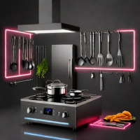 Shoreline Stainless Steel 18-Piece Knife Block Set
