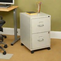 Seville Classics 2-Drawer File Cabinet