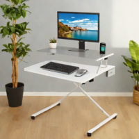 Seville Classics Mobile Standing Desk Converter