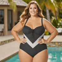 Swimsuits for All Women's Plus Size One-Piece Swimsuit
