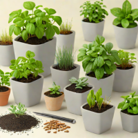 Seed & Soil Herb Garden Kit