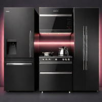 SimpleHouseware 4-Tier Rolling Utility Cart