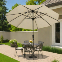 Sunnydaze 9 Foot Market Umbrella