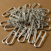 Simply Most Paper Clips, Silver
