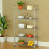 SimpleHouseware 5-Tier Chrome Wire Shelving Unit