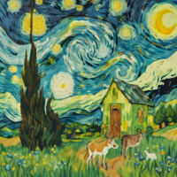 Springbok 1000 Piece 'The Starry Night' Puzzle