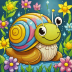 Smiley Snail Diamond Painting Kits
