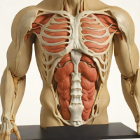 Somso Human Torso Model (Male)