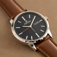 Tissot Gentleman Powermatic 80 Black Dial Brown Leather Strap (T127.407.16.041.00)