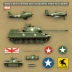 Tamiya M4 Sherman (Photo-Etched Decal Set)