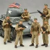 Tamiya M4 Sherman Late War Crew Figure Set