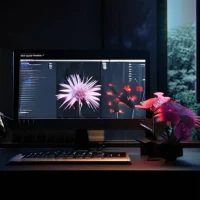 teamLab: Flower Room (Conceptual)
