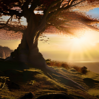 Tree in the Sun