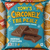 Tony's Chocolonely Dark Milk Pretzel Toffee 42% 180g