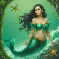 The Mermaid, the Witch, and the Sea
