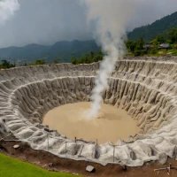 Tangkuban Perahu fumaroles