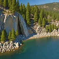 Tahoe South Shore Cliffs (Cave Rock)