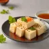 Tofu with Mentaiko