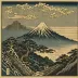 Thunderstorm Beneath the Summit (Hokusai, c.1831)